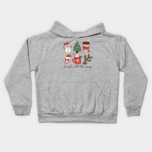 Jingle All The Way. Kids Hoodie